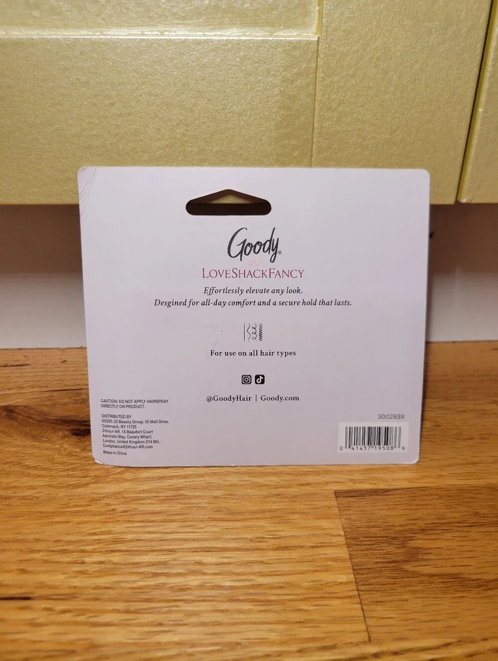 NWT LoveShackFancy x Goody Limited Happy Thoughts Matchbox Bobbies 45ct Hibiscus